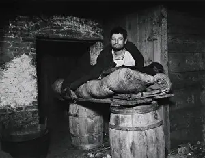 THE MAN SLEPT IN THIS CELLER FOR FOUR YEARS
