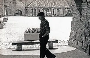The Japics Historic Image Collection: Man smoking, France