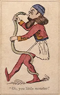 Gaming: Man with Snake