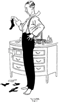 Shrunk: Man and Socks - 1927