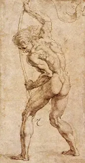 Bowing: Man with Standard