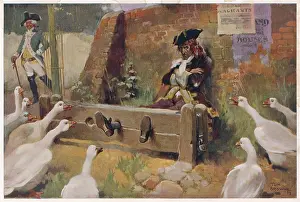Crowning: MAN IN THE STOCKS