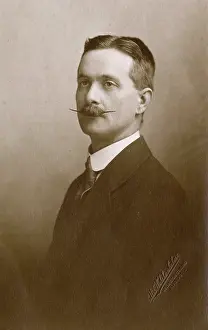 Greying: Man in studio photo, Blackpool