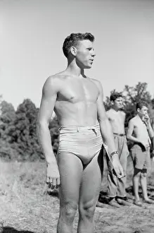 Counselor: Man - Swimsuit - Boy Scouts - Counselor