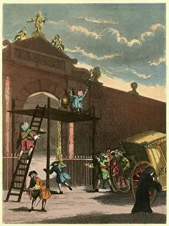 Scaffolding: The Man of Taste, by William Hogarth