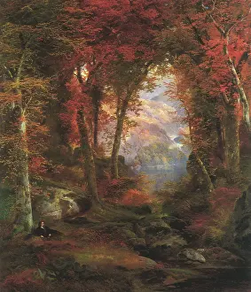 Moran: Man Under the Trees