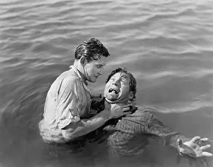 Drown: Man trying to drown and kill a man