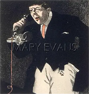 Exasperated: MAN USING PHONE