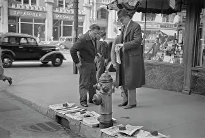 Mydans: Man - Vendor - Newspapers - Occupations