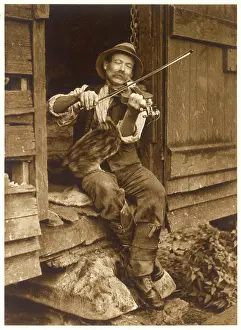 Getaway: Man with Violin 1926