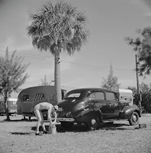 Wolcott: Man - Washing - Car - Cleaning