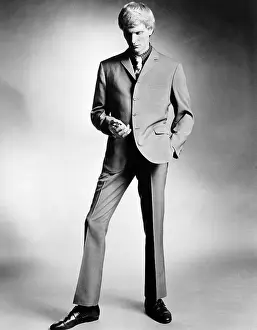 Loafers: A man wearing the Gear Look, circa 1966. ?