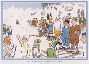 Aghast: THE MAN WHO THREW A SNOWBALL AT ST. MORITZ