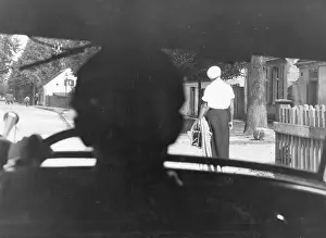 Windshield: Man and woman, 1934