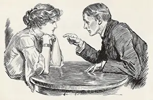 Arguing: Man and Woman Arguing