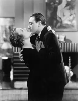Affections: Man and woman embracing