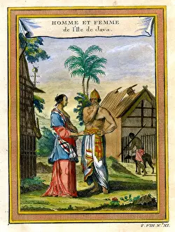 Antiquarian Images: Man and Woman of Java