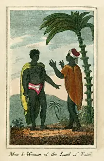 Bantu: Man and Woman from the land of Natal