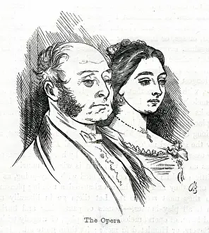 Cornhill: Man and woman at the Opera