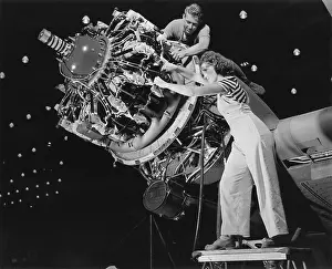 Wiring: Man and women working together at Douglas ?