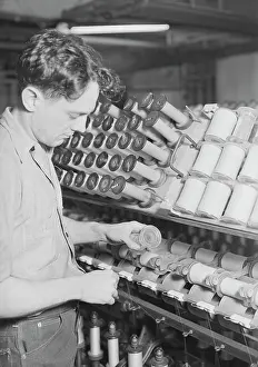 Reel: Man working at the William Skinner and Sons Silk Mill, 1936