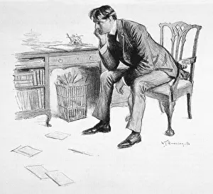 Drafts: MAN AND WRITER'S BLOCK