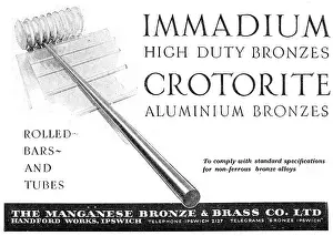 Manganese: Managanese Bronze & Brass Co - Immadium / Crotorite