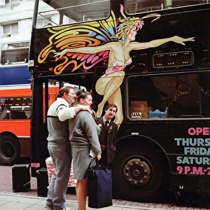 Shirley Baker: Manchester - Decorated bus and bus driver