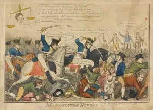 Parliamentary: Manchester Heroes, 1819, Peterloo