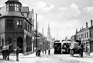 Castleton: Manchester Road, Castleton early 1900's