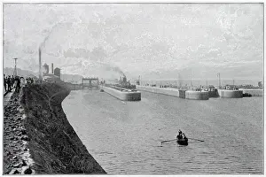 Eastham: Manchester Ship Canal - Eastham Locks