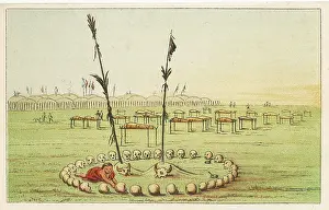 Mandan: Mandan Cemetery 1830s