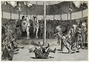Mandan: Mandan initiation ceremony