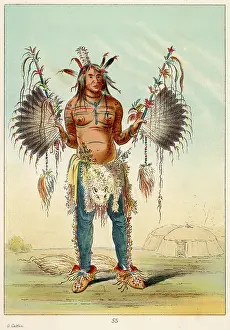 Mandan: Mandan medicine man, circa 1830