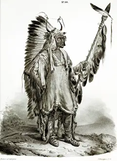 Mandan: Mandan Native American Indian Chief