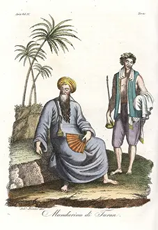 Ferrario: Mandarin or magistrate of Da Nang, Vietnam