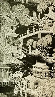 Mandarin: The Mandarin wallpaper design