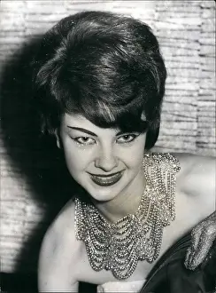 Boyfriend: Mandy Rice-Davies modelling at 1960 Motor Show