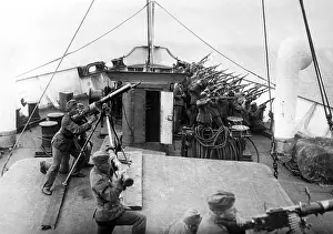 Alarm: Maneuver with a troop transport, 1937