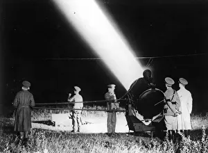 Floodlight: Maneuvre of the floodlight unit
