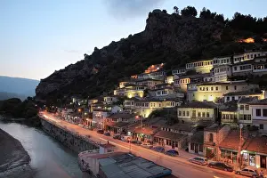 Berat: Mangalem quarter, Berat, Albania