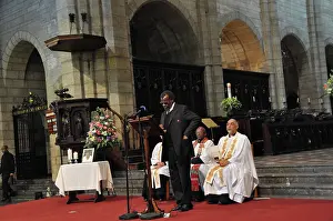 Kwazulu: Mangosuthu Buthelezi speaking at Albertina Sisulu's