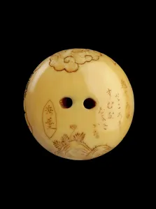 Shoki: Manju netsuke - Shoki, the demon queller