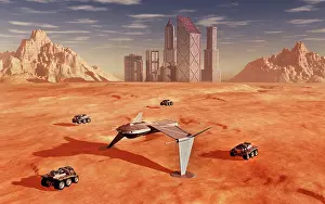 Planetary: Mankind colonizing and terraforming the planet Mars