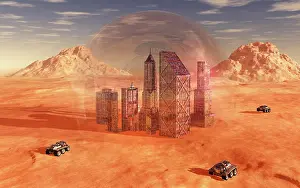 Planetary: Mankind colonizing and terraforming the planet Mars
