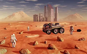 Planetary: Mankind colonizing and terraforming the planet Mars
