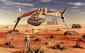 Planetary: Mankind colonizing and terraforming the planet Mars