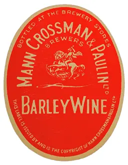 Breweries: Mann, Crossman & Paulin Barley Wine
