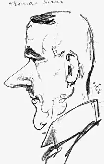 Laureates: Mann, Thomas, 6.6.1875 - 12.8.1955, German author