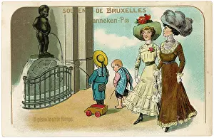 Feelings: MANNEKIN PIS POSTCARD